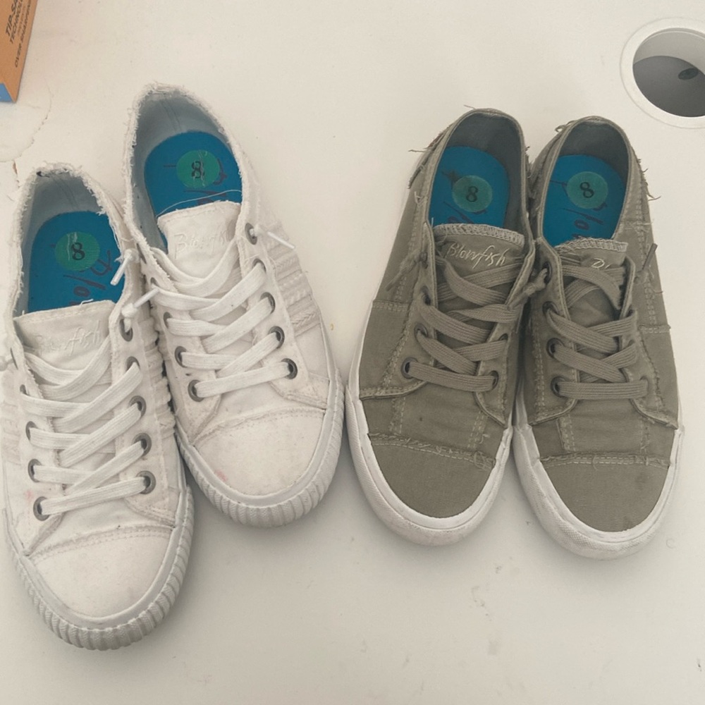 2 pair of blowfish shoes